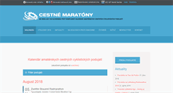 Desktop Screenshot of maratony.eu